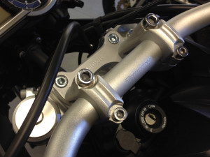 HeliBars® handlebars riser for Triumph 800 / 800XR / 800XC