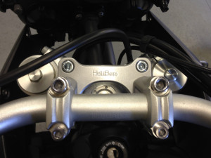 HeliBars® handlebars riser for Triumph 800 / 800XR / 800XC